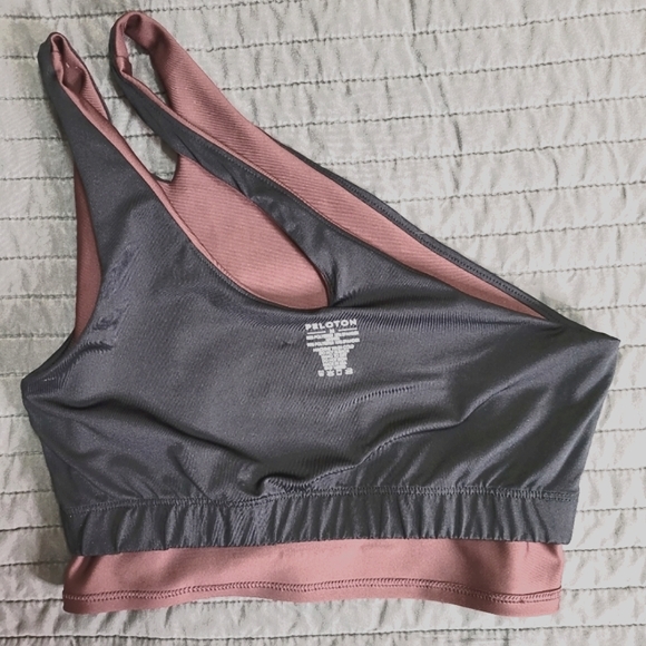 Peloton Show Up Side to Side Bra One Shoulder - Picture 3 of 4